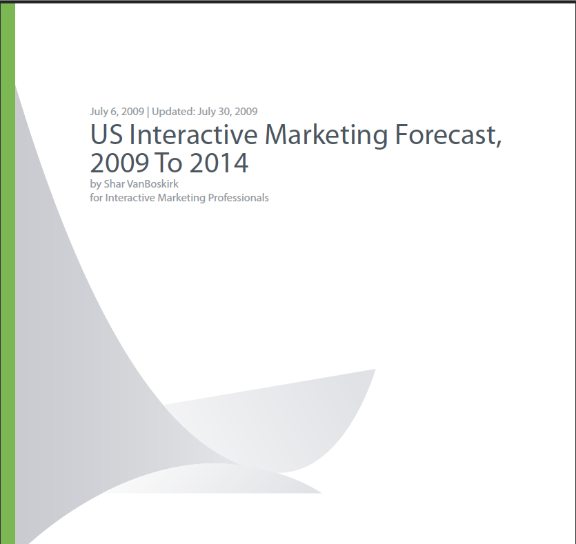 Forrester Research Interactive Marketing Predictions